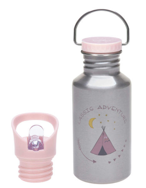 Lässig Trinkflasche - Edelstahl Tipi